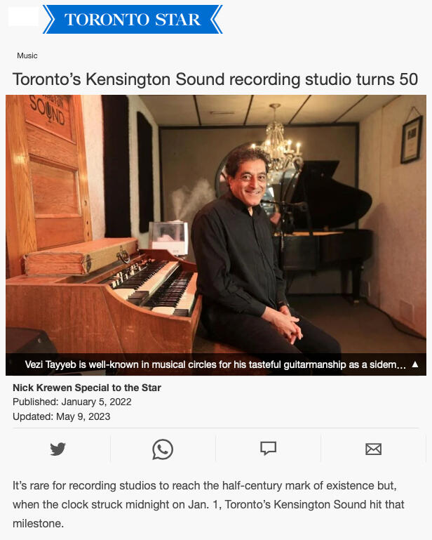 Toronto Star KS 50 Years